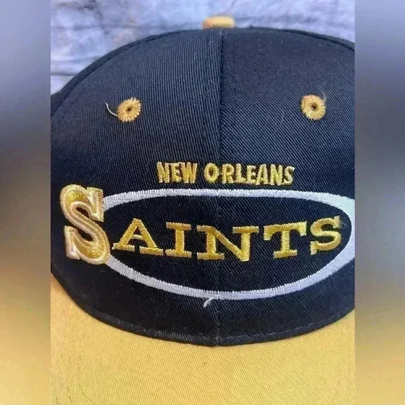New Orlean NFL saints vintage game day hat - Picture 2 of 5